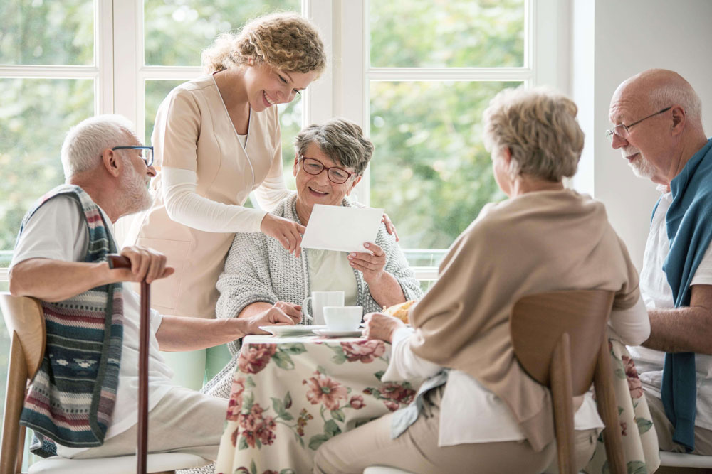 Elderly care discussion